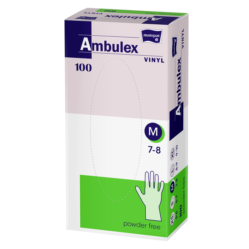vinyl handschuhe gr m Ambulex Handschuhe Vinyl Gr. M (100 STK.)