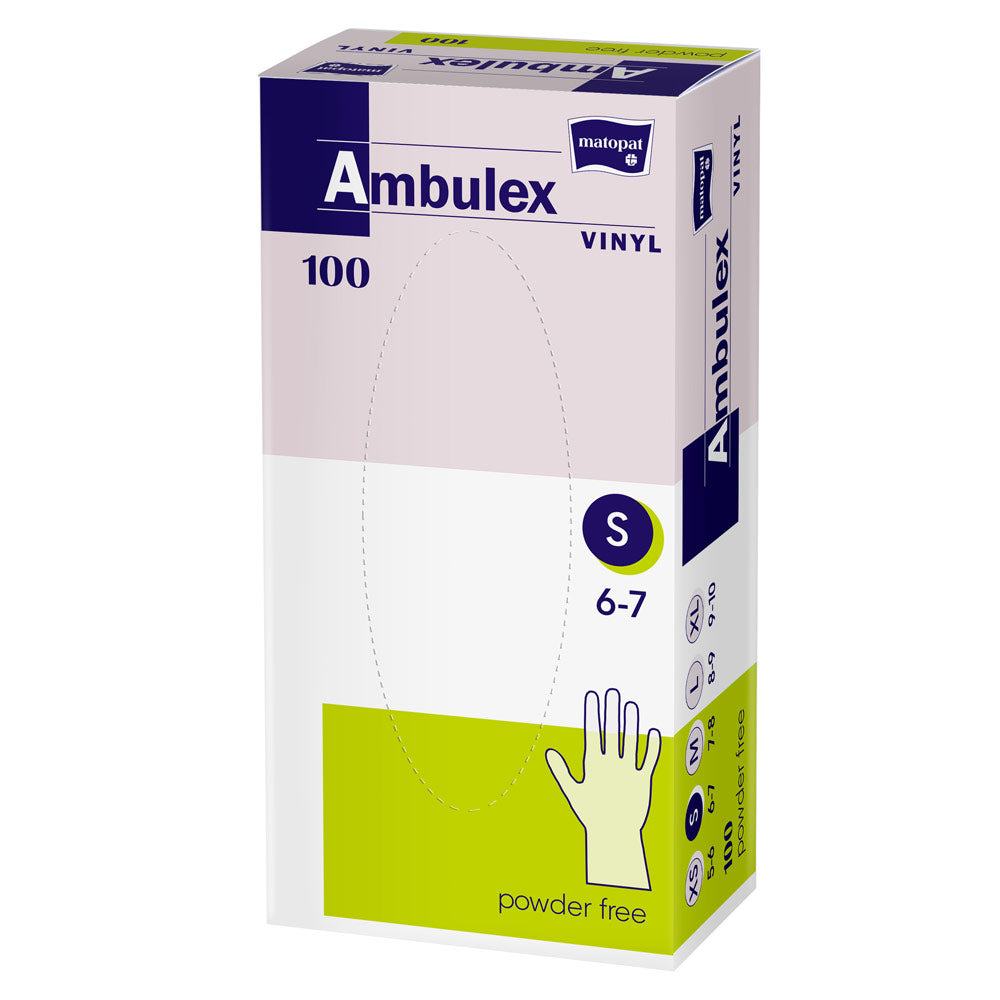 Ambulex Handschuhe Vinyl Gr. S (100 STK.)