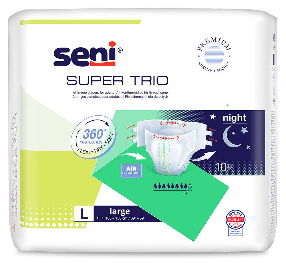 Seni Super Trio Large (1X10 STK.)