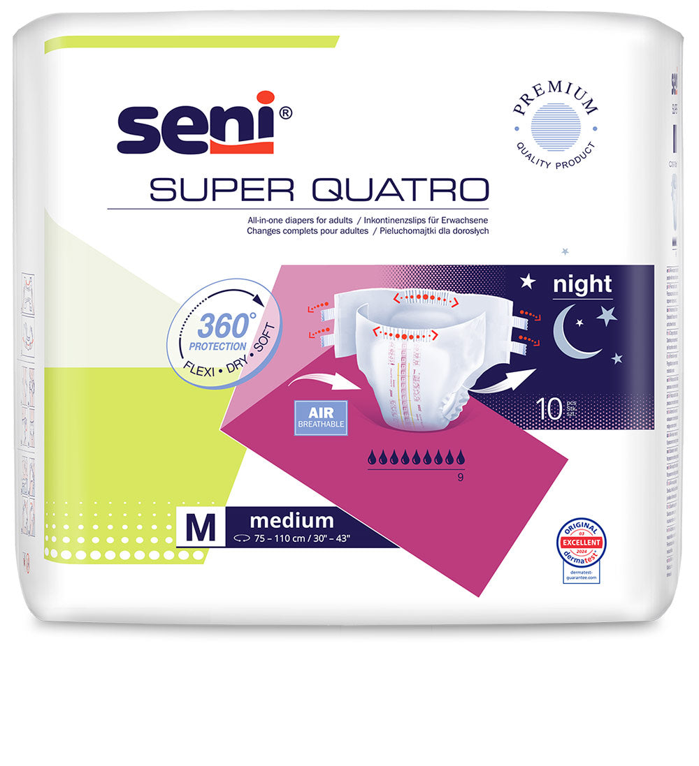 Seni Super Quatro Medium (1X10 STK.)