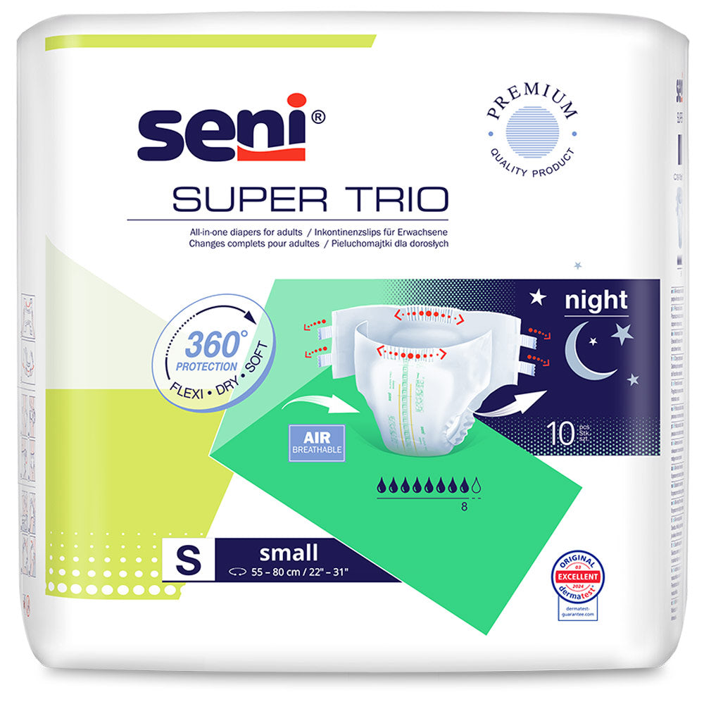 Seni Super Trio Small (1X10 STK.)