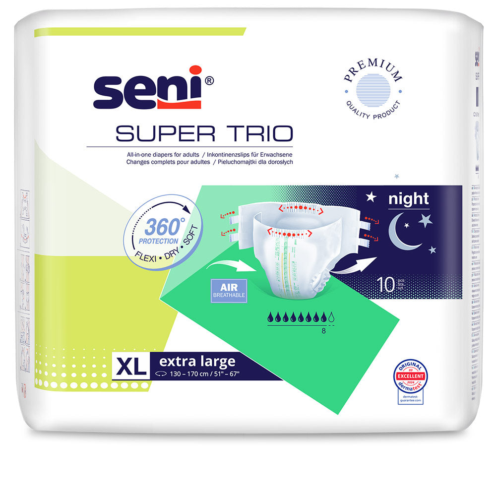 Seni Super Trio Extra Large (1X10 STK.)