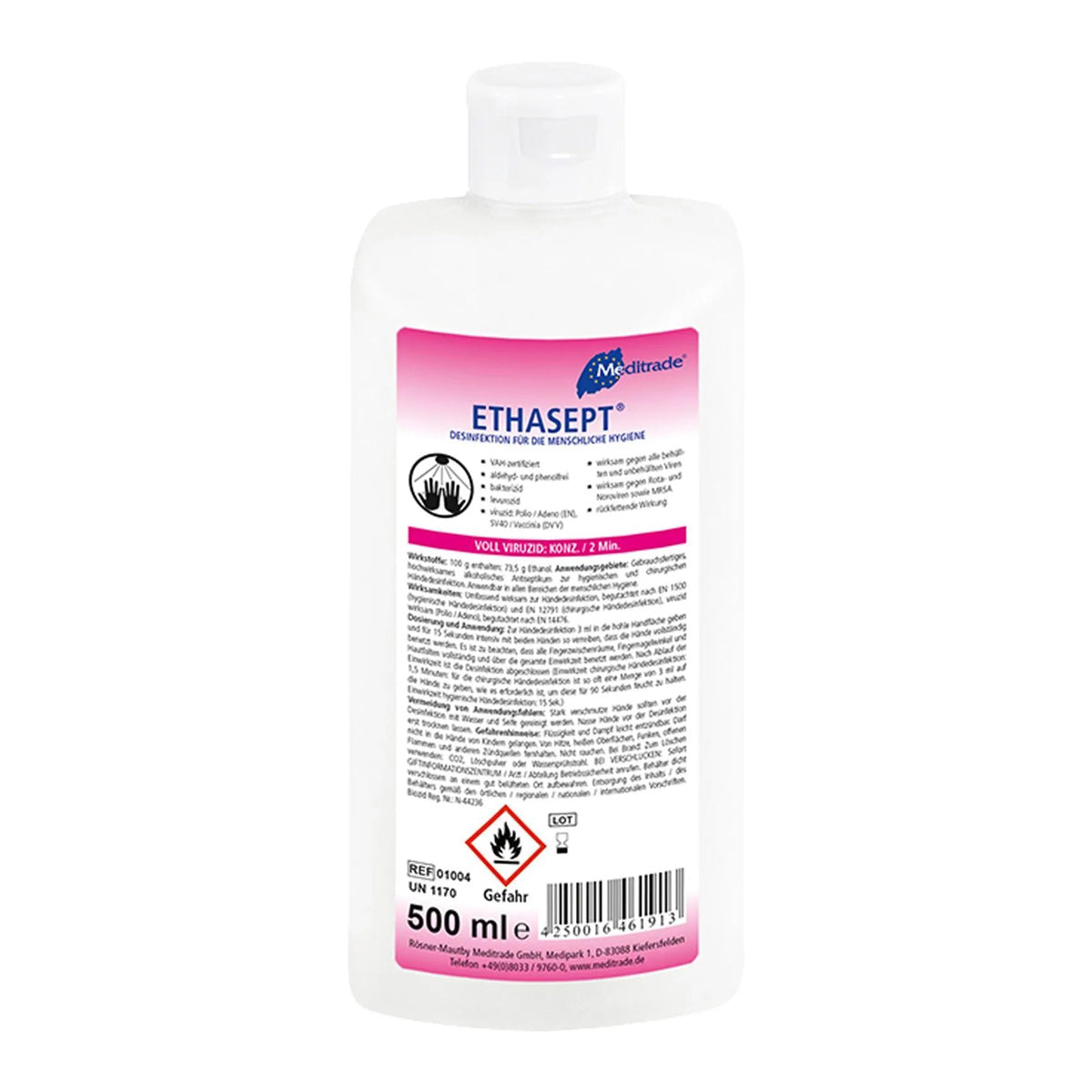 Meditrade Ethasept Händedesinfektion (1X500 ML)