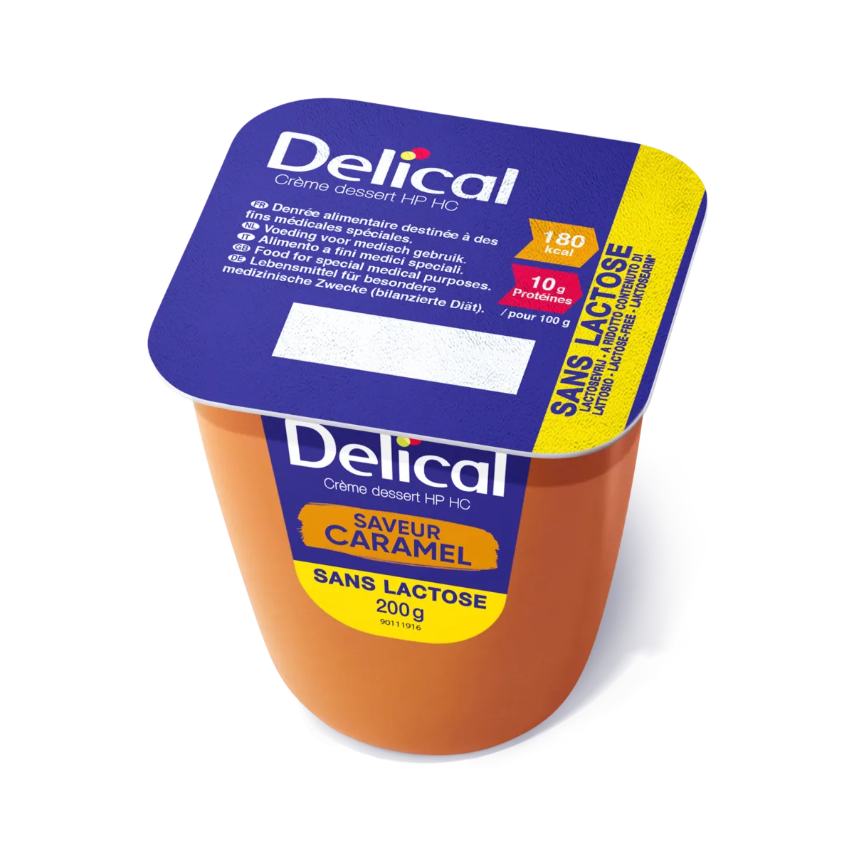 Delical Dessertcreme HP HC Laktosefrei, Karamell (1X24 STK.)