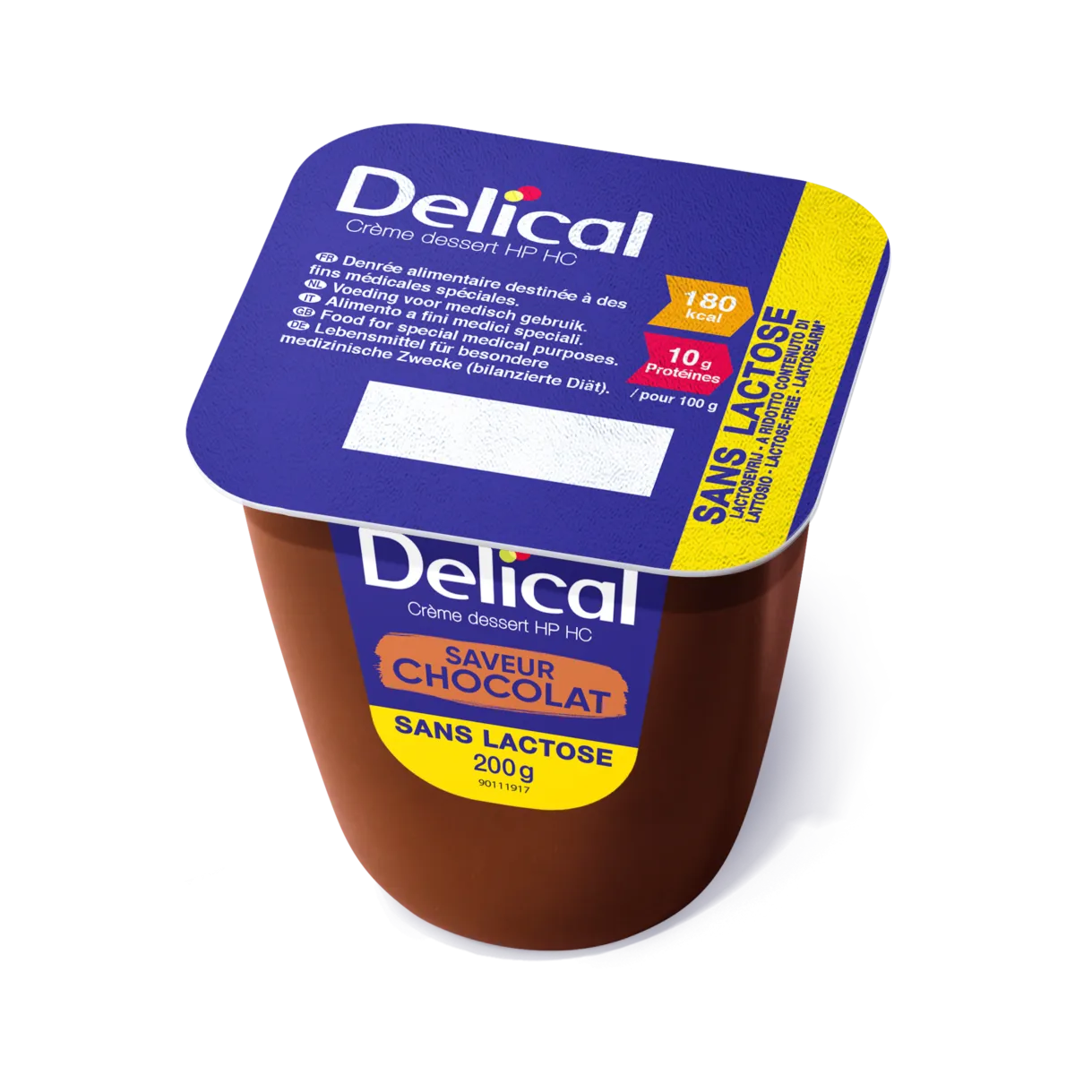 Delical Dessertcreme HP HC Laktosefrei, Schoko (1X24 STK.)