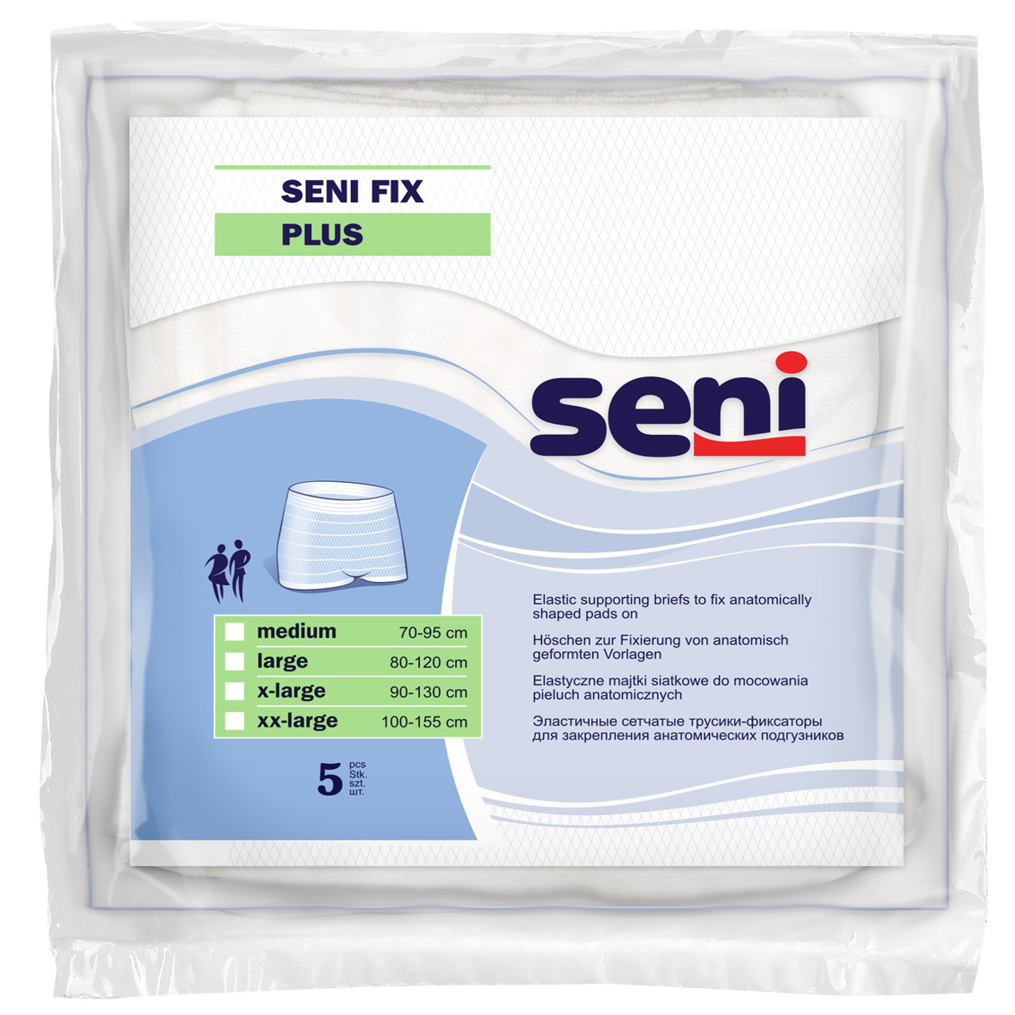 Seni Fix Plus 2-XL (1X5 STK.)