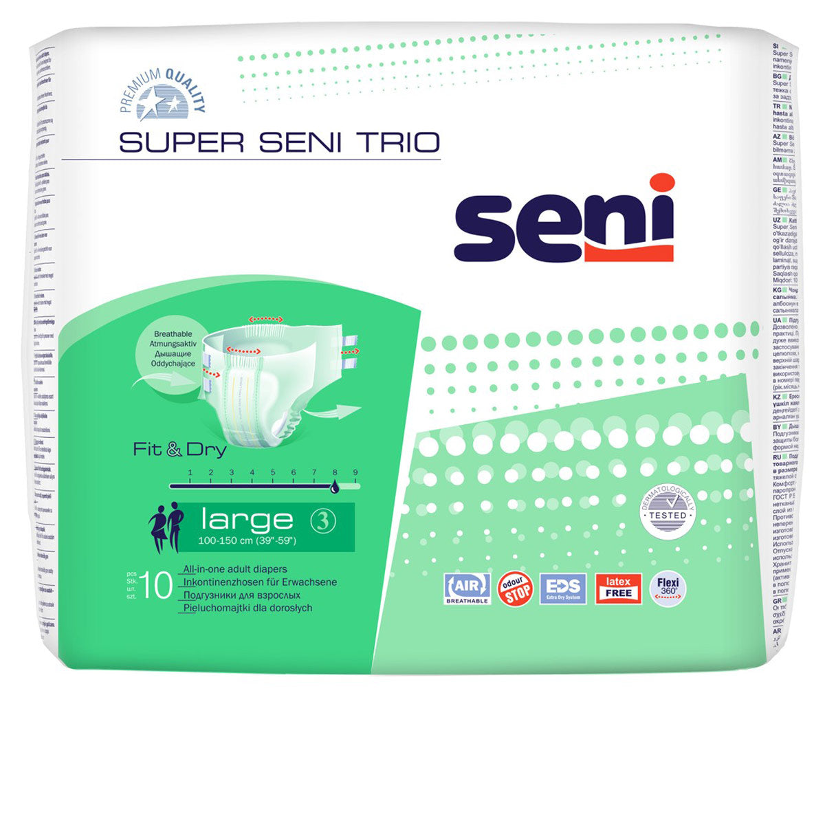 Super Seni Trio Large (1X10 STK.)