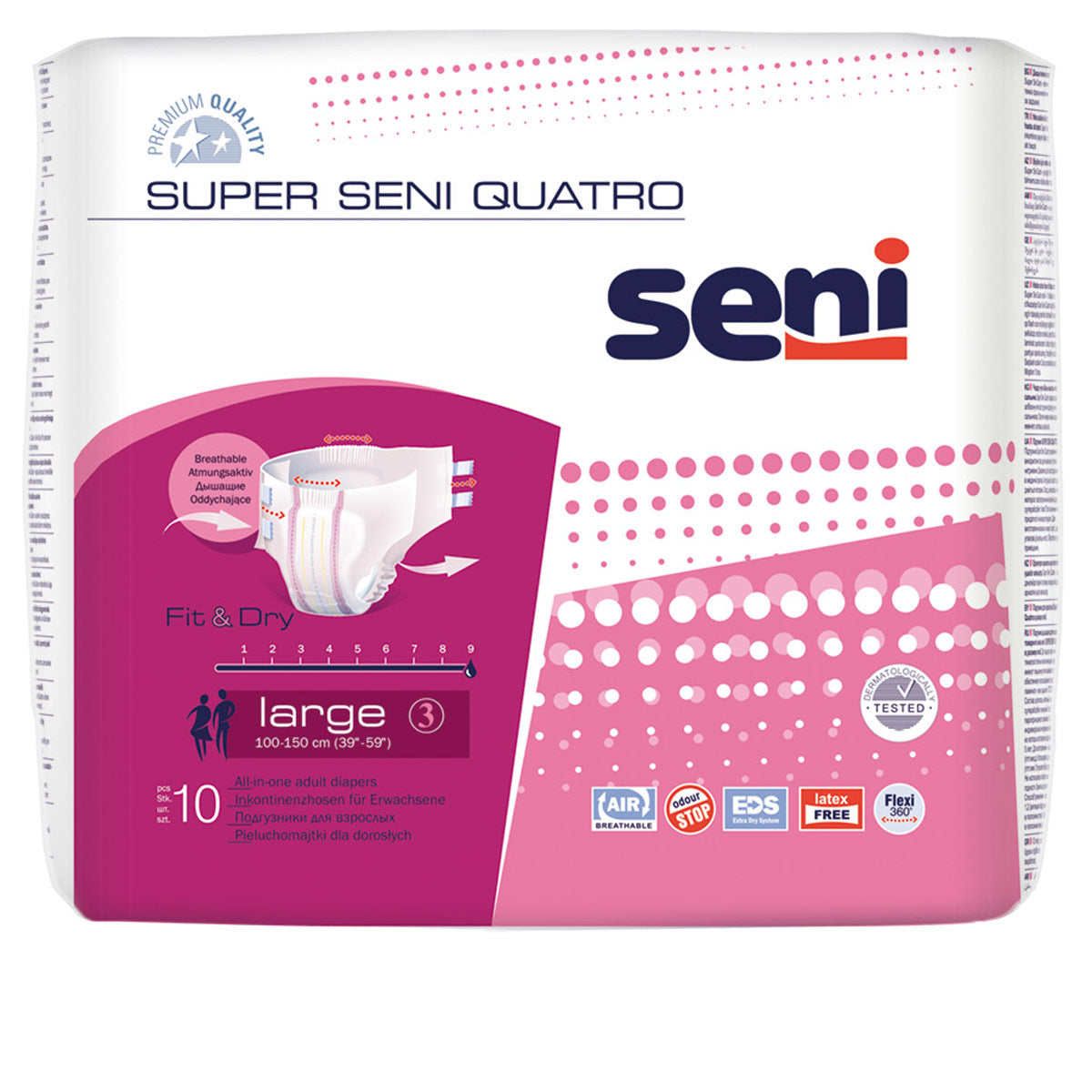 Super Seni Quatro Large (1X10 STK.)