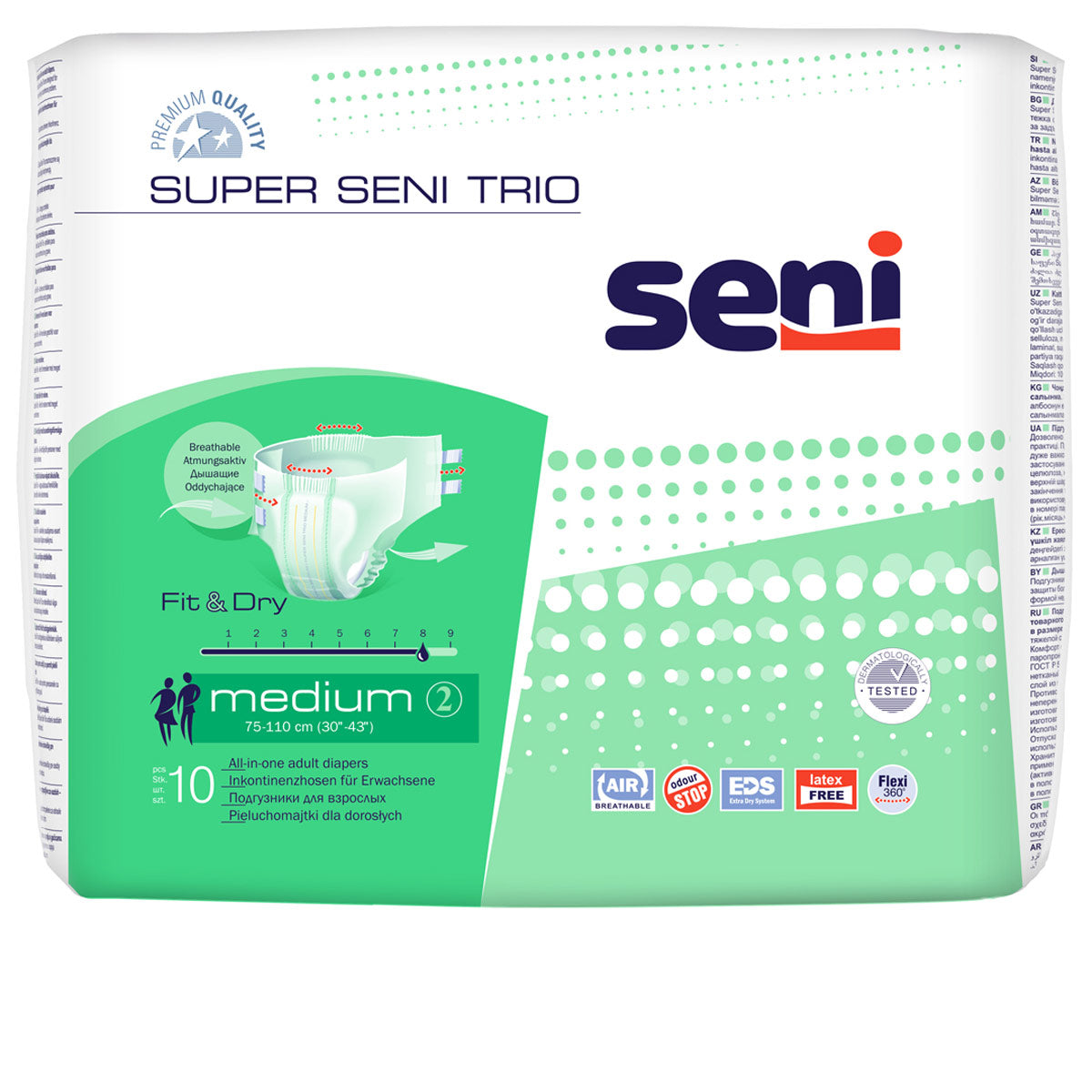 Super Seni Trio Medium (1X10 STK.)