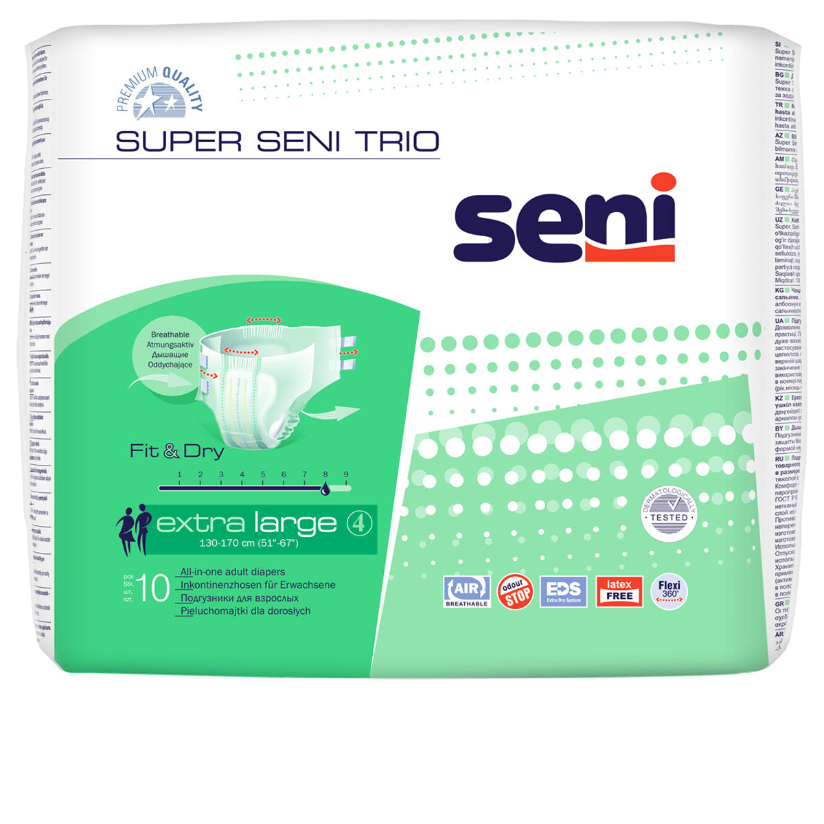 Super Seni Trio Extra Large (1X10 STK.)