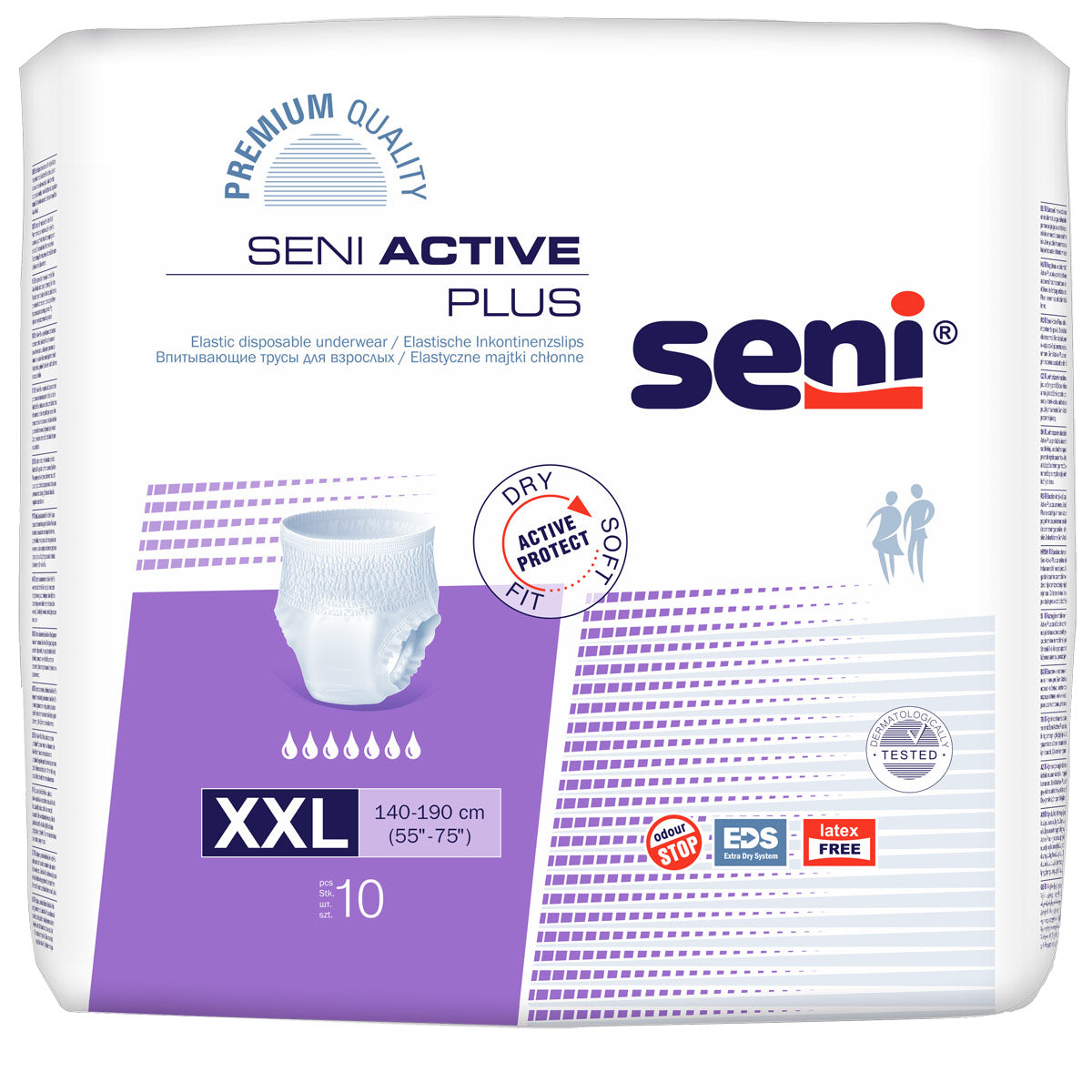 Seni Active Plus 2-XL (1X10 STK.)