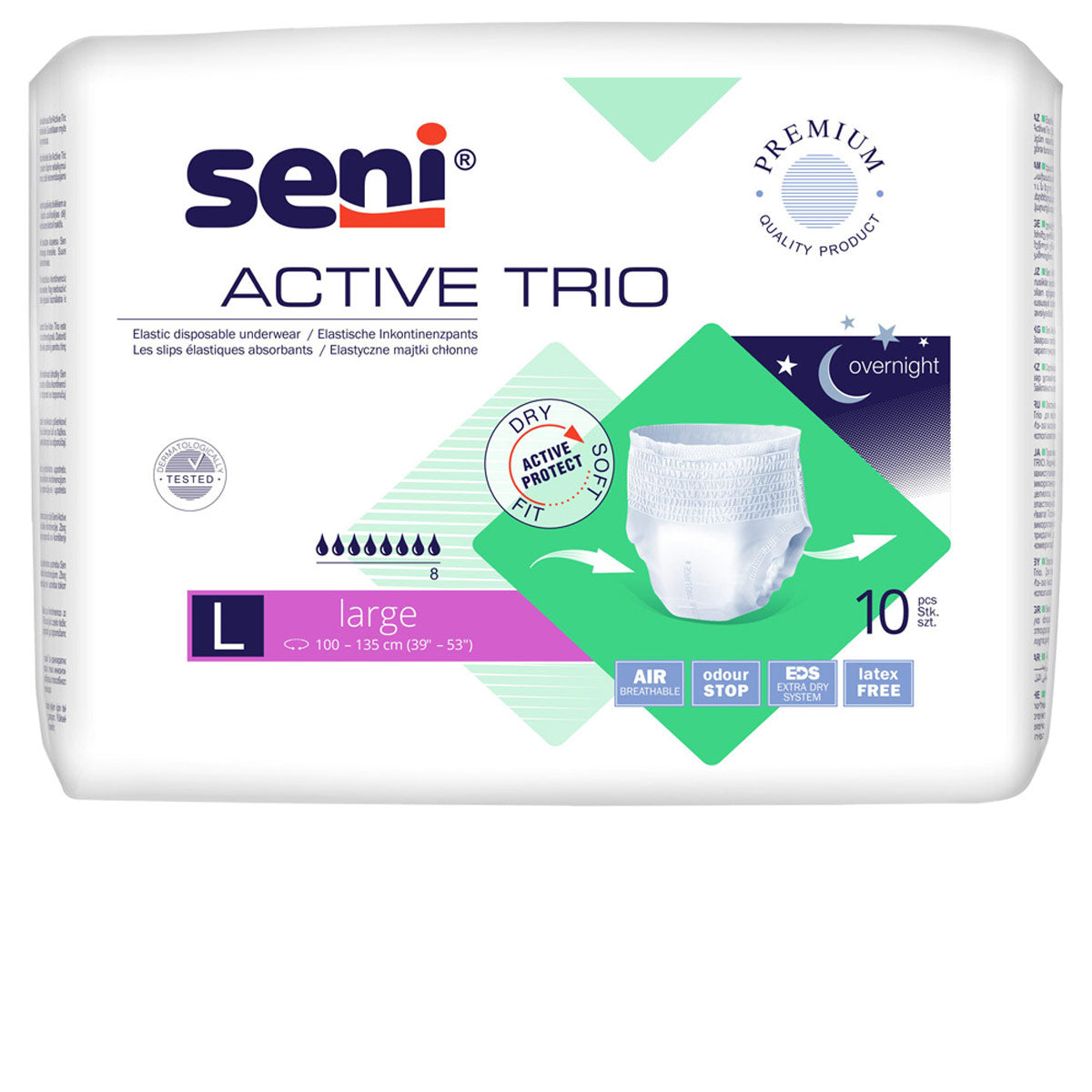 Seni Active Trio Large (1X10 STK.)