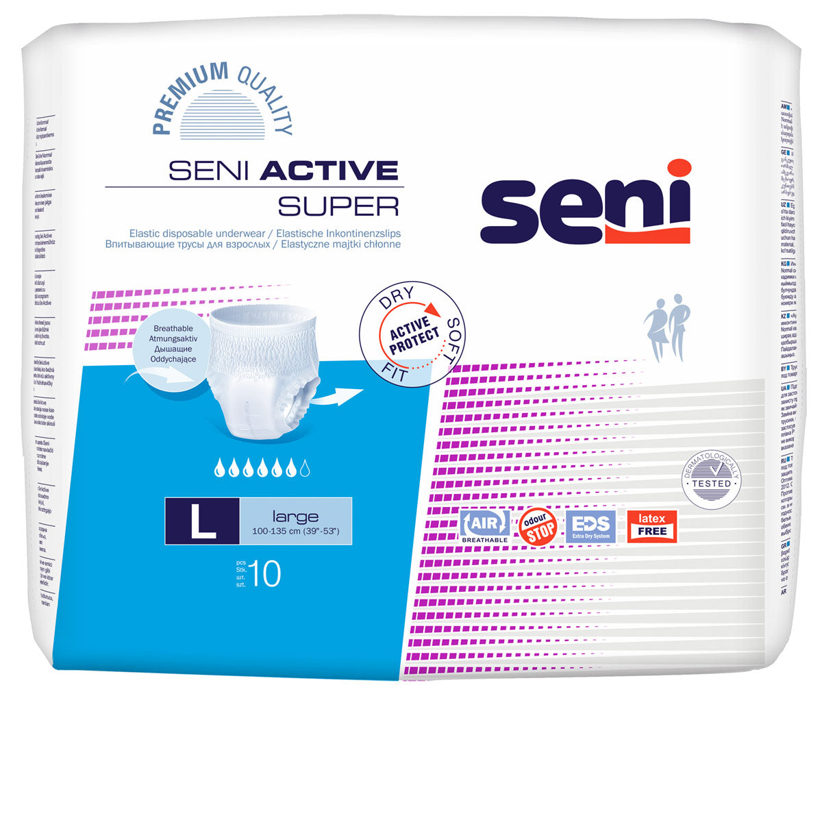 Seni Active Super Large (1X10 STK.)