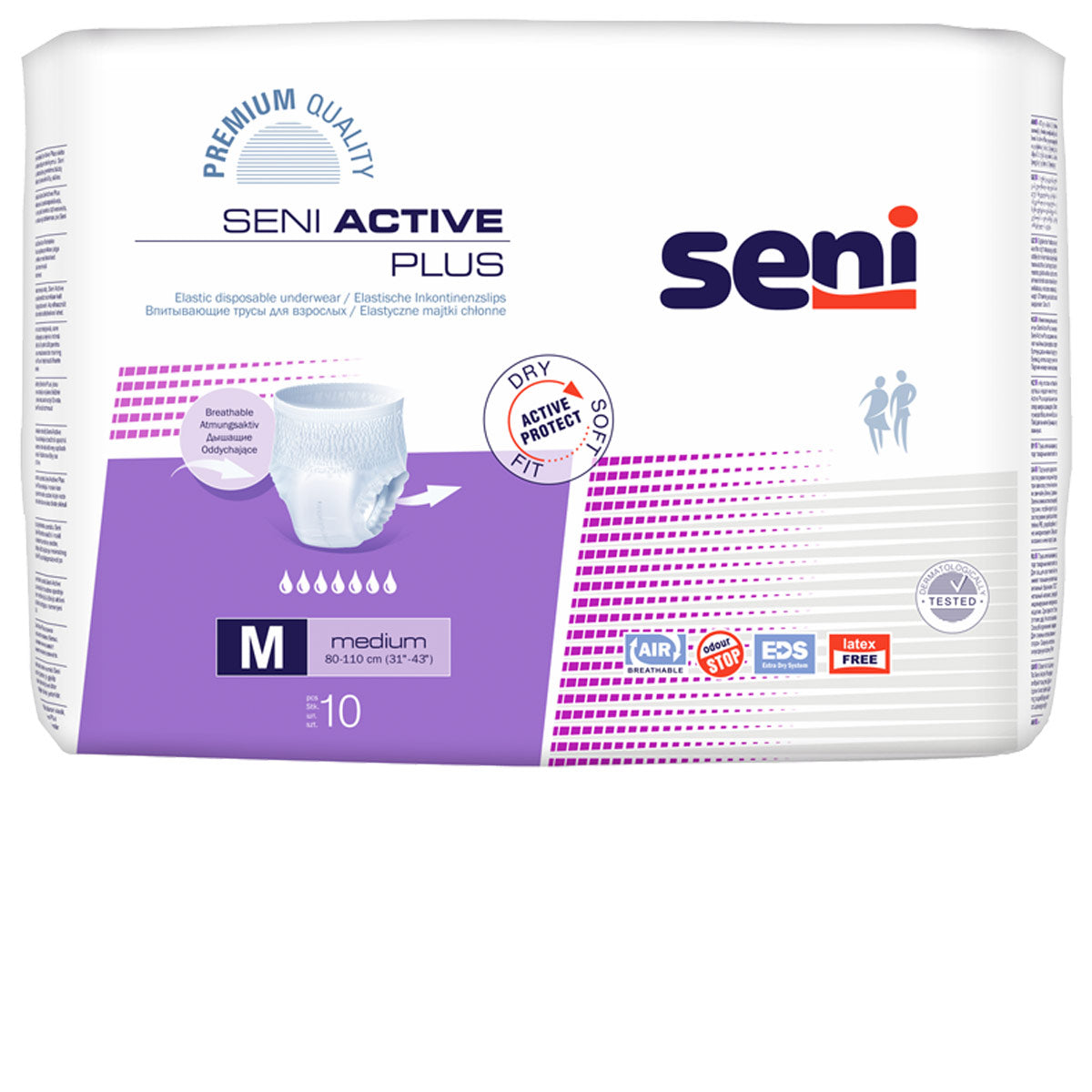 Seni Active Plus Medium (1X10 STK.)