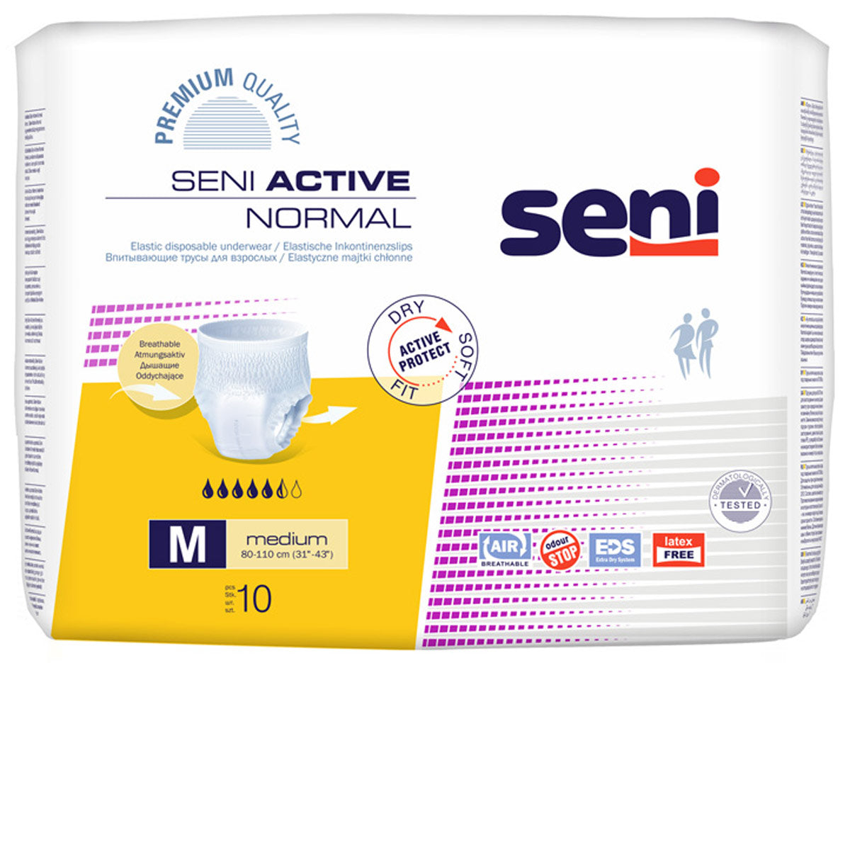 Seni Active Normal Medium (1X10 STK.)