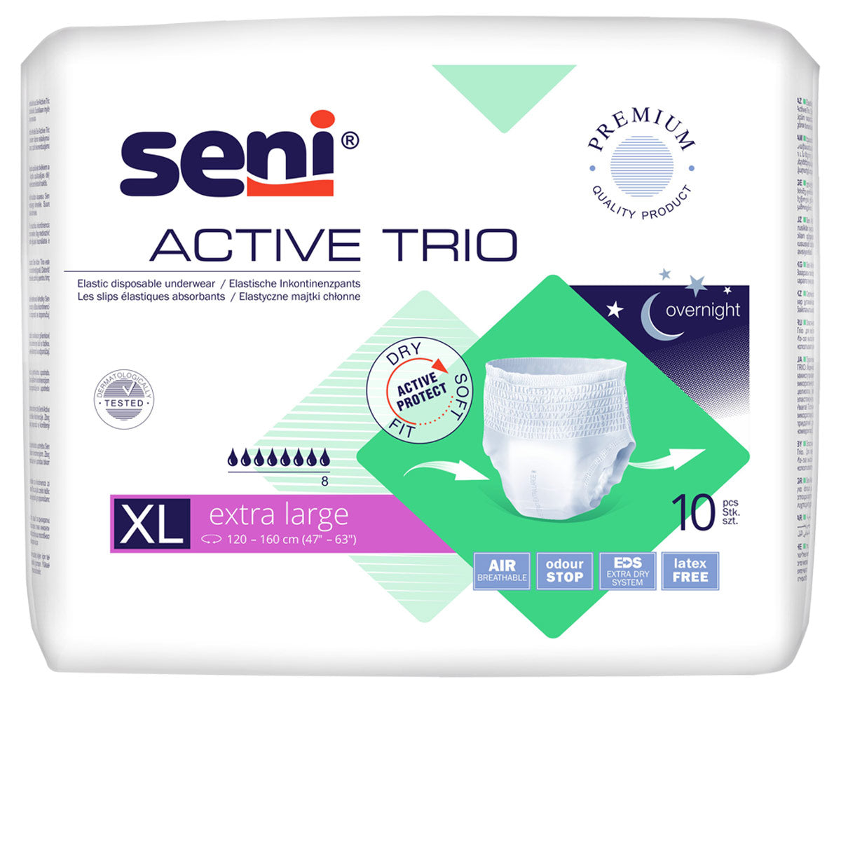 Seni Active Trio Extra Large (1X10 STK.)