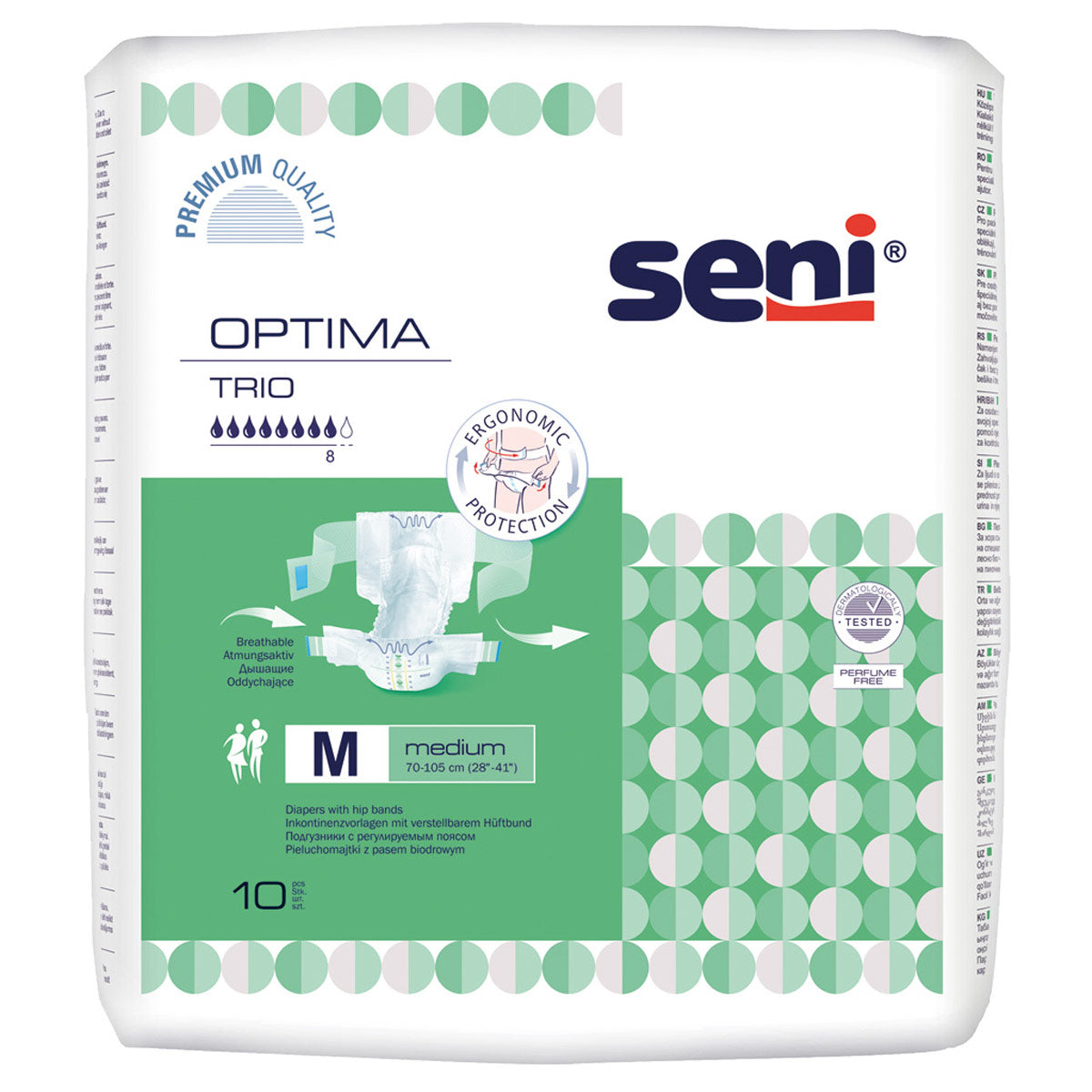 Seni Optima Trio Medium (1X10 STK.)